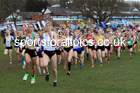 Womens under-17s 2022 Northern Cross Country Champs., Pontefract. Photo: David T. Hewitson/Sports for All Pics
